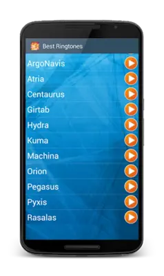 Google Nexus Ringtones android App screenshot 1